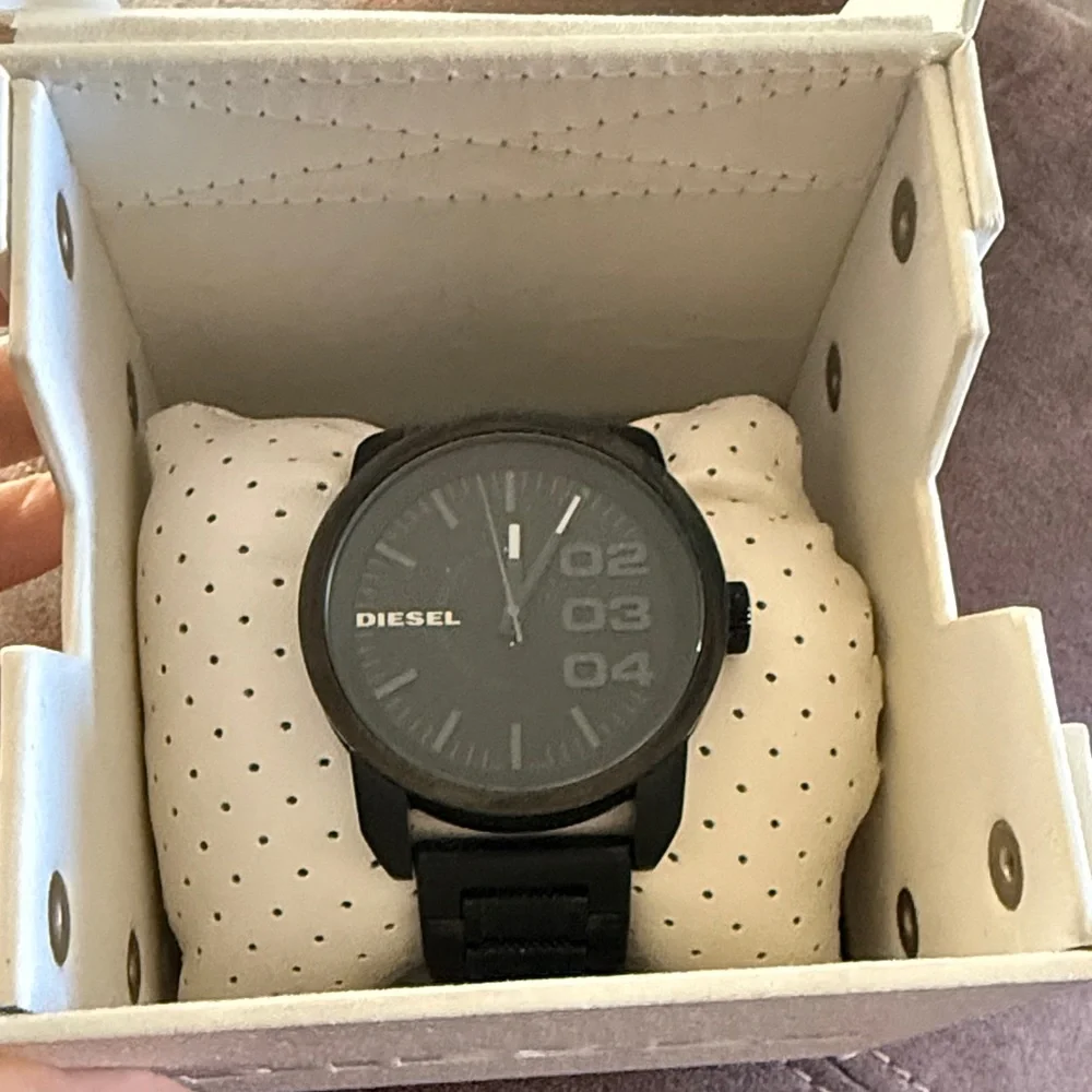 Diesel Black and Silver Men's Watch